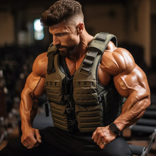 does walking with a weight vest build muscle